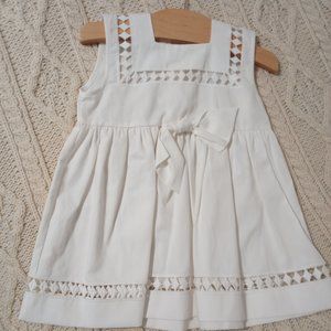 NWT BEBE OF ITALY WHITE SUNDRESS